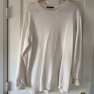 White Brandy Melville Chunky Sweater